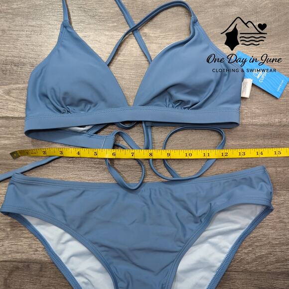 Cupshe Tie Back Bikini Swimsuit Size S - Picture 3 of 5